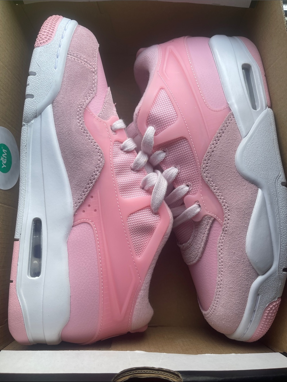 Jordan Women's Pink Low-Top Sneakers